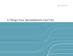 5 Things Your Spreadsheets Can't Do