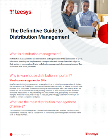 The Definitive Guide to Distribution Management