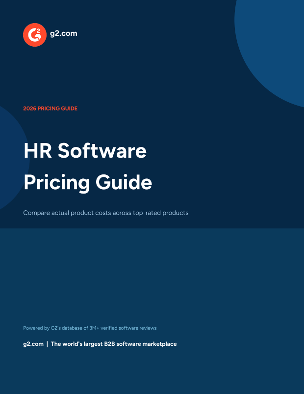 HR Software Pricing Guide 2026 cover
