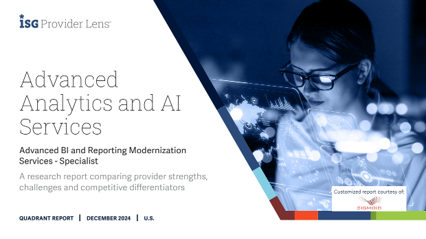 Advanced Analytics and AI Services: Advanced BI and Reporting Modernization Services - Specialist cover