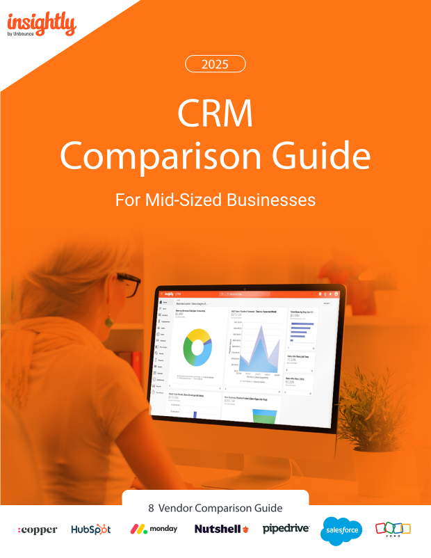 2025 CRM Comparison Guide for Mid-Sized Businesses cover