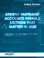 Ardent Partners' Accounts Payable Metrics That Matter in 2025