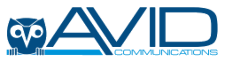 Avid Communications logo