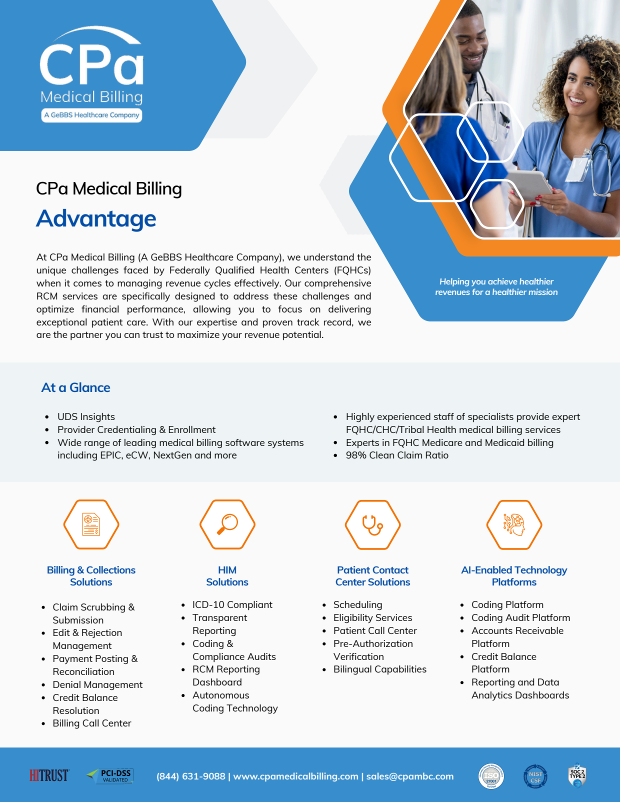 CPa Medical Billing Advantage cover