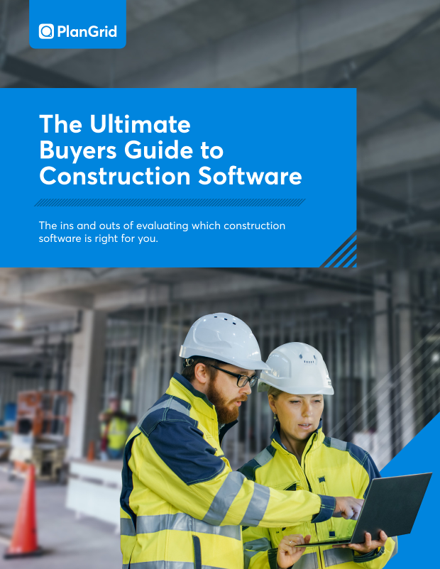 The Ultimate Buyers Guide to Construction Software cover