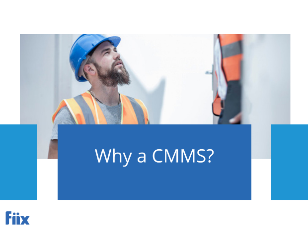 Why a CMMS? cover