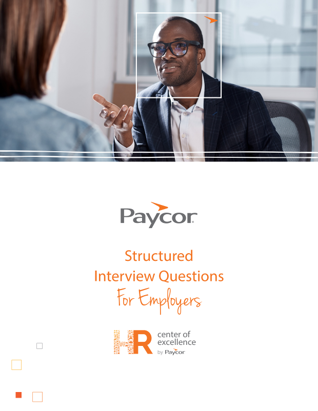 Structured Interview Questions for Employers cover